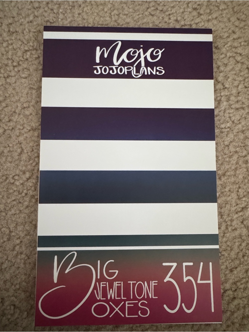 Mojo Big Jewel Tone Boxes